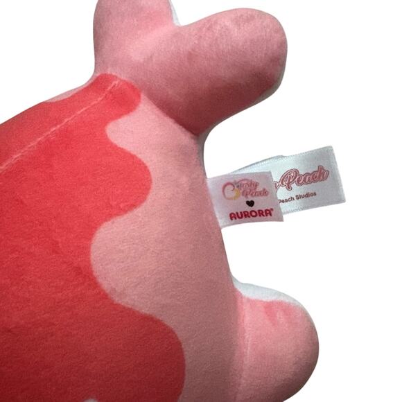 NWT Aurora Strawberry Nomwhal Plush 8” Pink Narwhal 14293 - Picture 9 of 11